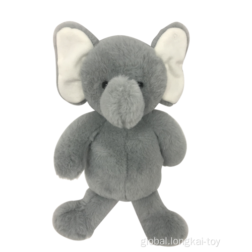 Soft Toy Stuffed Animal Plush Baby Elephant Gray Supplier
